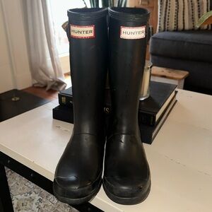 Hunter Boots Black Childs size 3.